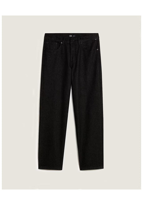 Check 5 Baggy Denim Pant blackrinse Vorderansicht