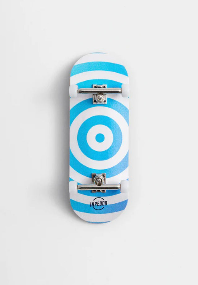 Circles 5-Ply Wooden Fingerboard Gen3 blue-white Vorderansicht