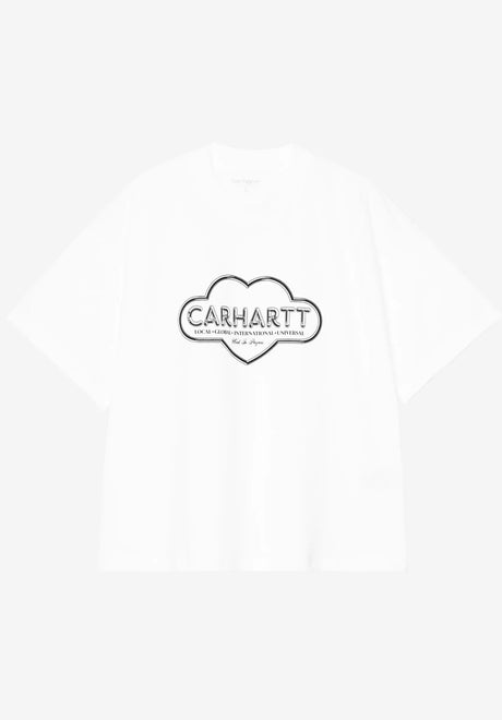 W' Cloud Heart white Vorderansicht