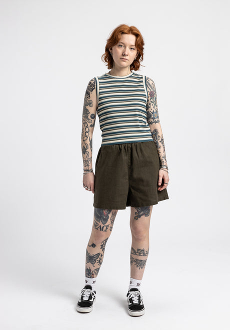 Azra offwhite-striped Oberansicht