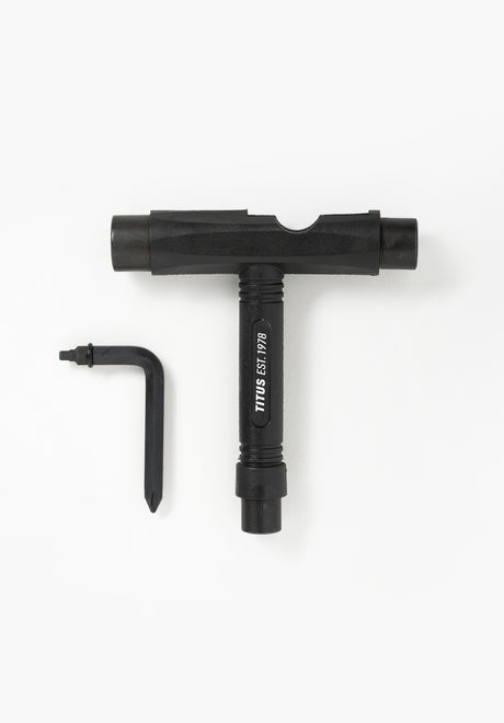 Classic T black-black Vorderansicht