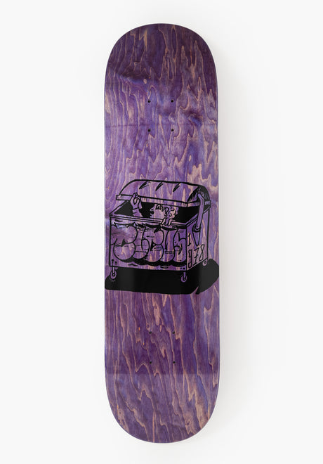 Tonne purple Vorderansicht