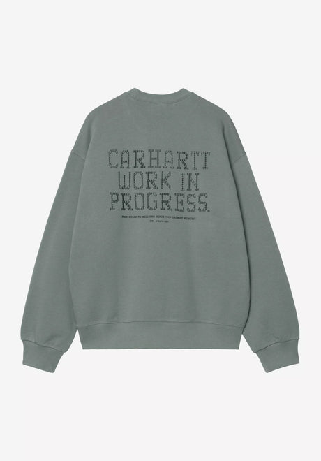 Punched velvet-green Vorderansicht