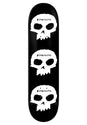X Pleasures 3 Skull black Vorderansicht