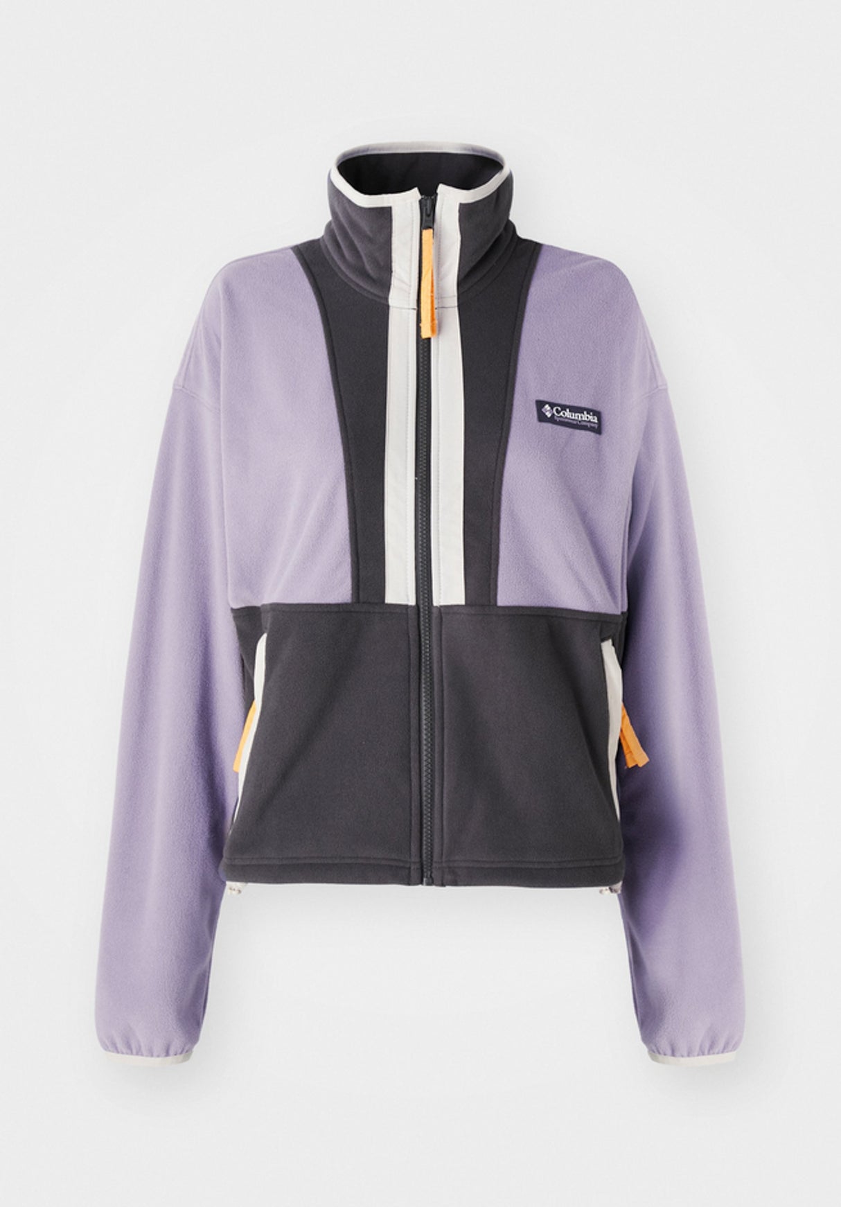 Backbowl II Full Zip Fleece shalepurple-shark-darkstone Vorderansicht