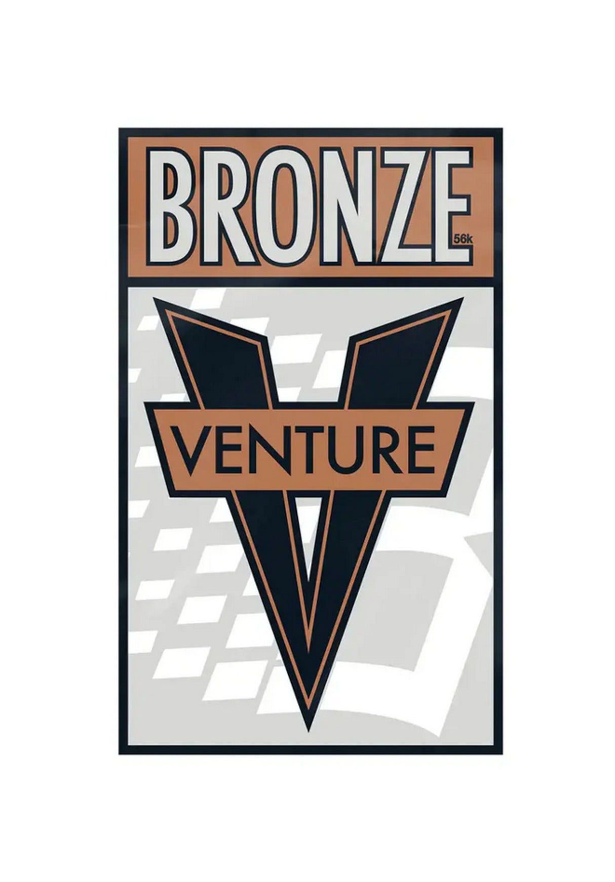 x Bronze Awake MD Sticker multicolored Vorderansicht