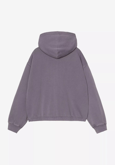 W' Hoggard Jacket shadypurplegarmentdyed Rueckenansicht
