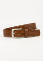 Punched brown Vorderansicht