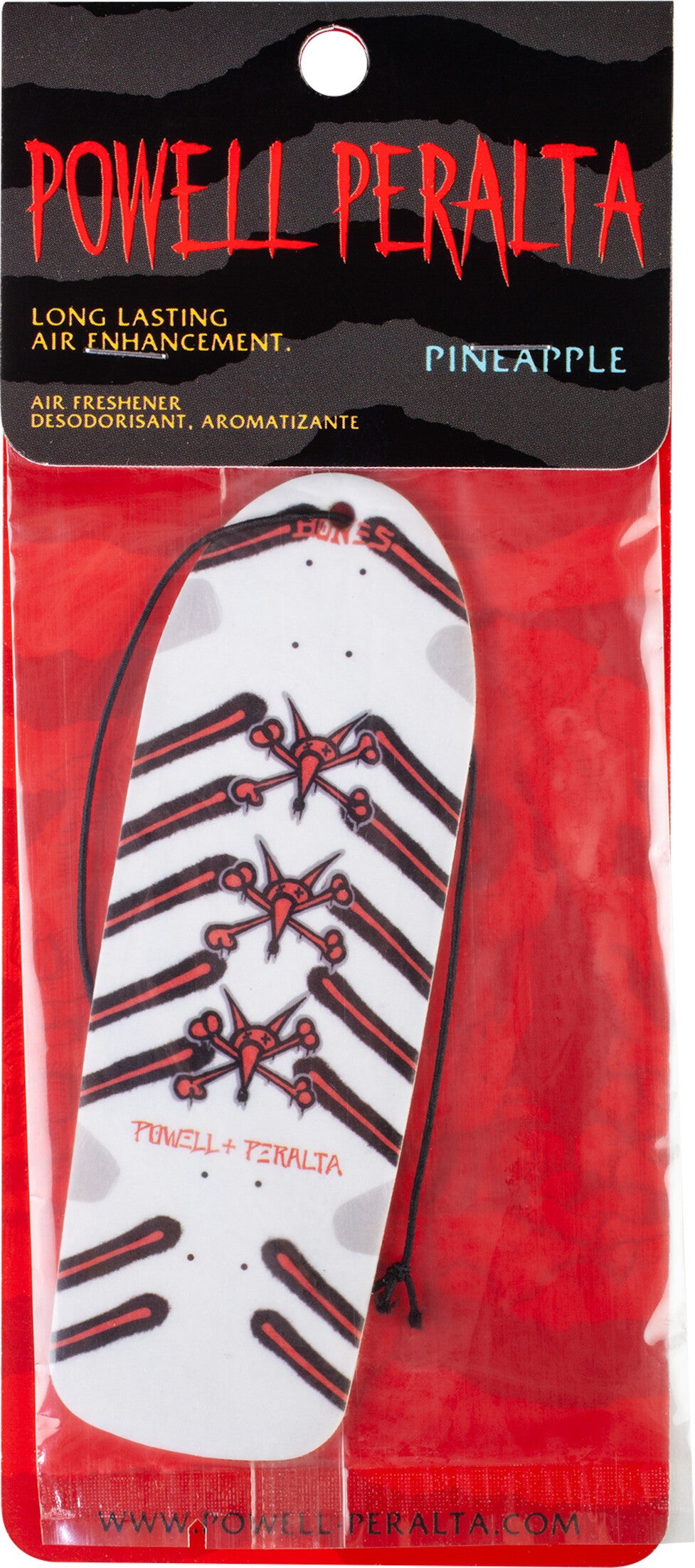 Rat Bones Air Freshener Pineapple Scent white Vorderansicht