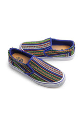 50 Slips QQRQ zapotec-blue-white Closeup1
