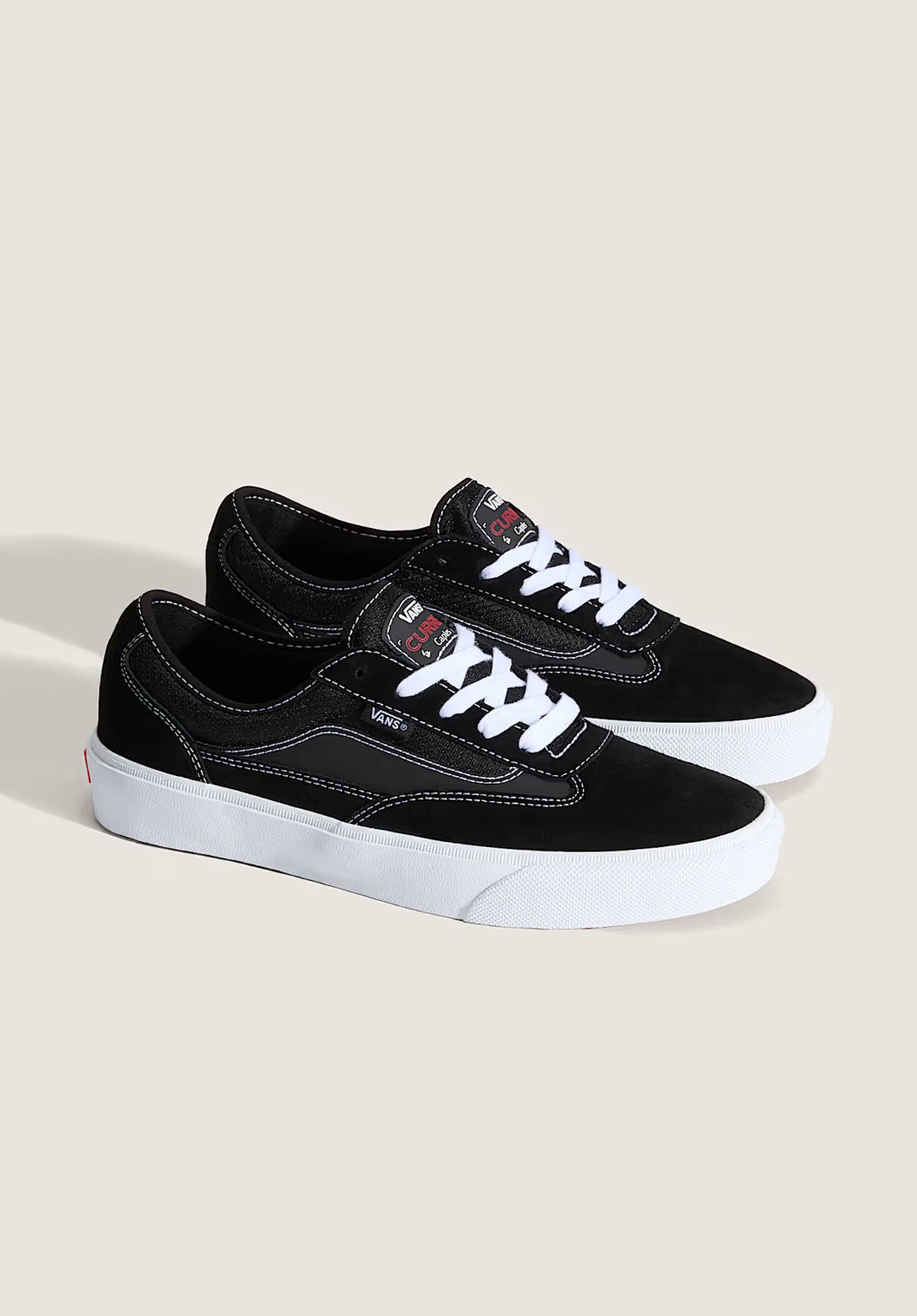 Skate Curren Caples gumblack-white Rueckenansicht