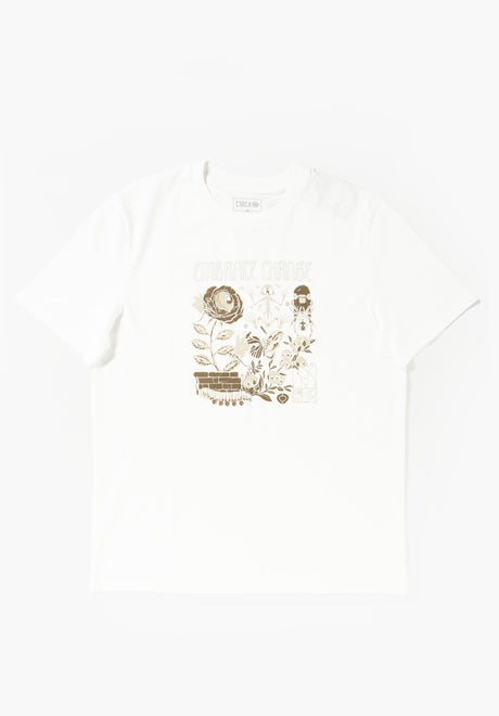 C1RCA Mutation Tee T-Shirt offwhite – Vorderansicht