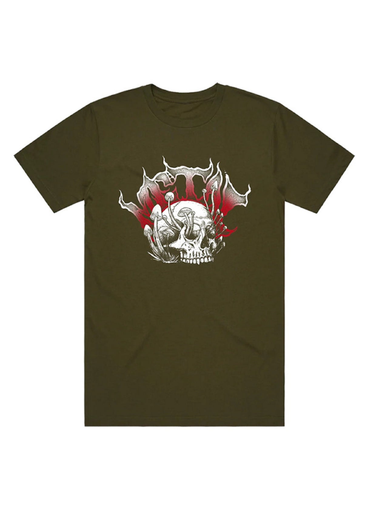 Mushroom army-green Vorderansicht