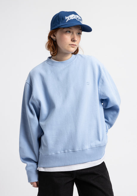 W HXGN Crew heavenblue Vorderansicht