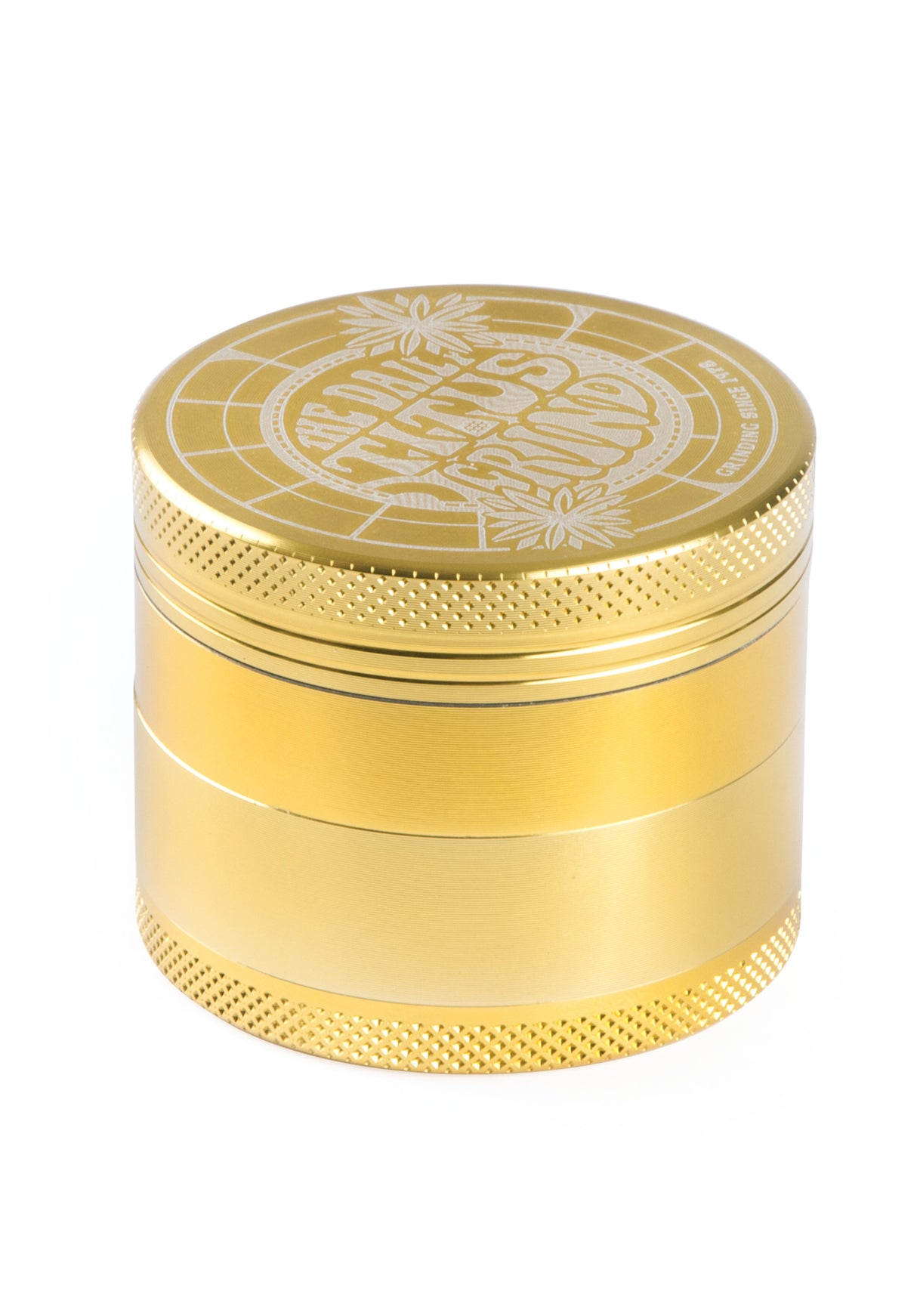 The Daily Grind Metal 4 Parts gold Vorderansicht