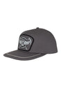 Tried & True 5-Panel Unstructured Low Snapback charcoal Vorderansicht