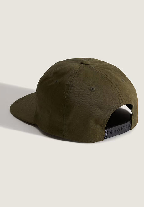 Vans Show Off Unstructured Cap mossyolive – Rückenansicht