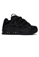D3 2001 black-black-shearling Vorderansicht