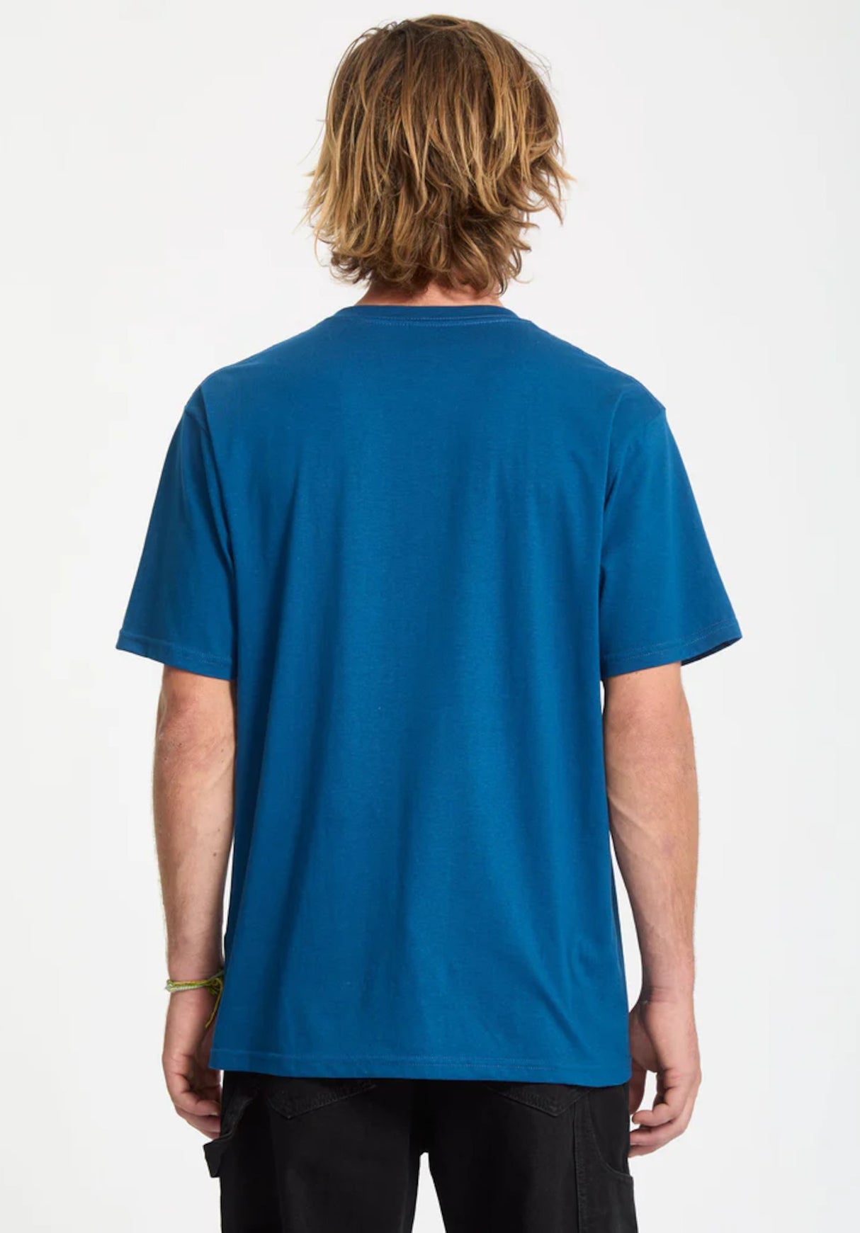 Woolrich Tshirt Bleu Rétro Spellout Hommes Taille XL Woolrich Tshirt Bleu Rétro Spellout Hommes Taille XL