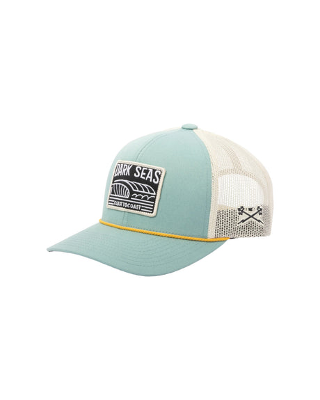 Arnold 6-Panel Snapback blue-white Vorderansicht