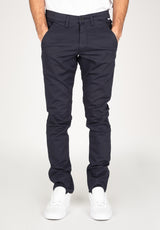 Flex Tapered Chino navy Vorderansicht