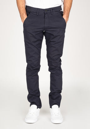Flex Tapered Chino navy Vorderansicht