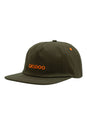Mini OG Logo 5-Panel Polo Snapback Unstructured militarygreen Vorderansicht