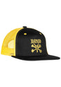 Vato Rat Two Tone Trucker Snapback black-gold Vorderansicht