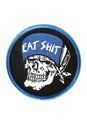 Skates Eat Shit Patch blue Vorderansicht