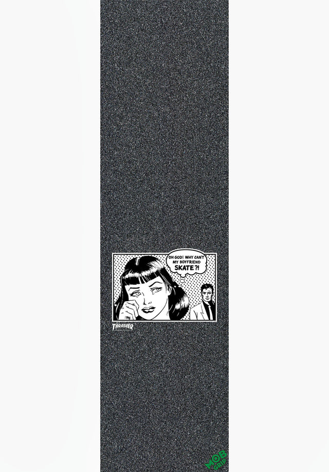 Thrasher Boyfriend black Vorderansicht