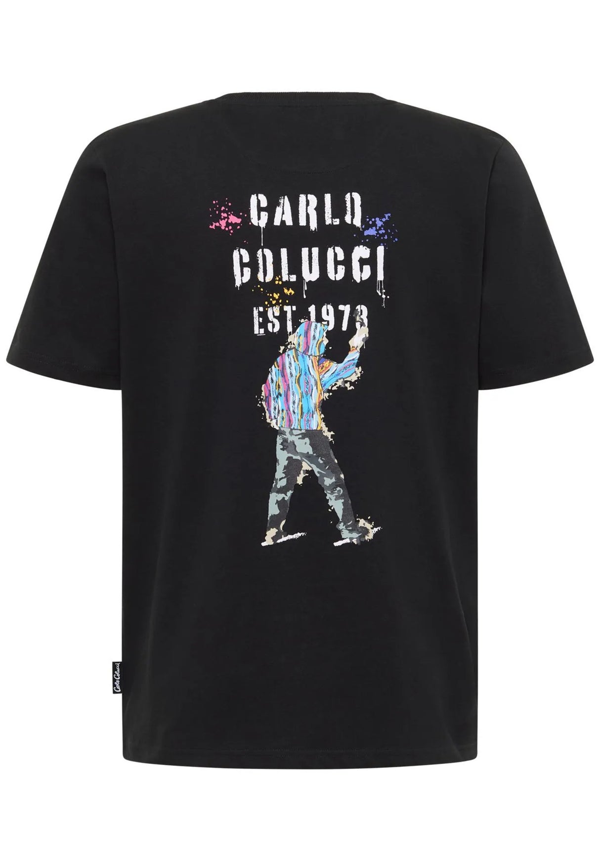 Regular Fit black Rueckenansicht