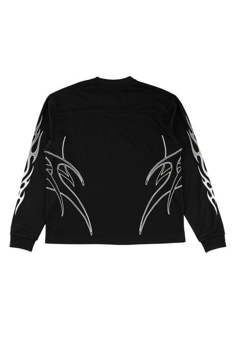 Scrub Mesh Racing Jersey black Closeup1