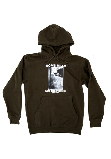 Bomb Hills Not Countries green Vorderansicht
