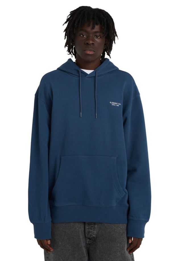 CO EMB PO darkdenim Vorderansicht