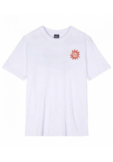 Santa-Cruz Sun Daze T-Shirt white – Rückenansicht