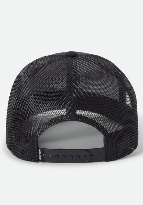 Fremont C NP MP Trucker black-black Rueckenansicht