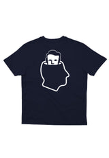 Head Logo navy Vorderansicht