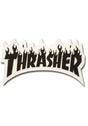 Flame Sticker Small 4 black Vorderansicht