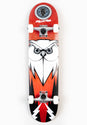 Blackbird Owl black-red-white Vorderansicht