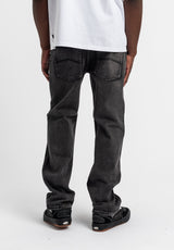 Taper Fit black-bleached Rueckenansicht