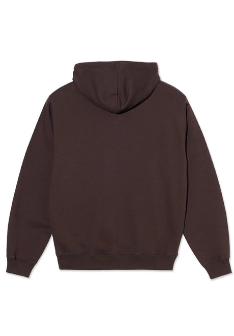 Contrast Dave Crude Logo chocolate Rueckenansicht