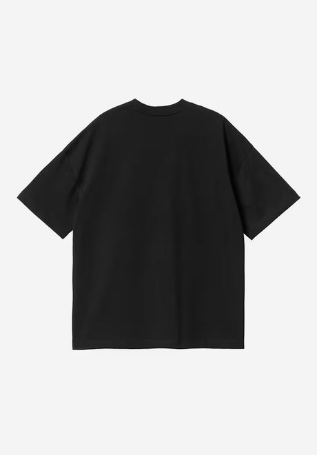 Carhartt WIP Link Script T-Shirt black-white – Rückenansicht