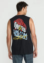 Dropped This Sleeveless antiqueblack Vorderansicht