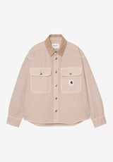 Prescott Shirt Jac string-leathergarmentdyed Vorderansicht