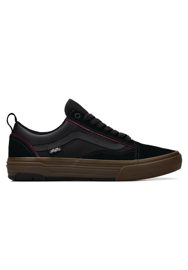 Skate Old Skool Wafflecup black-darkgum Vorderansicht