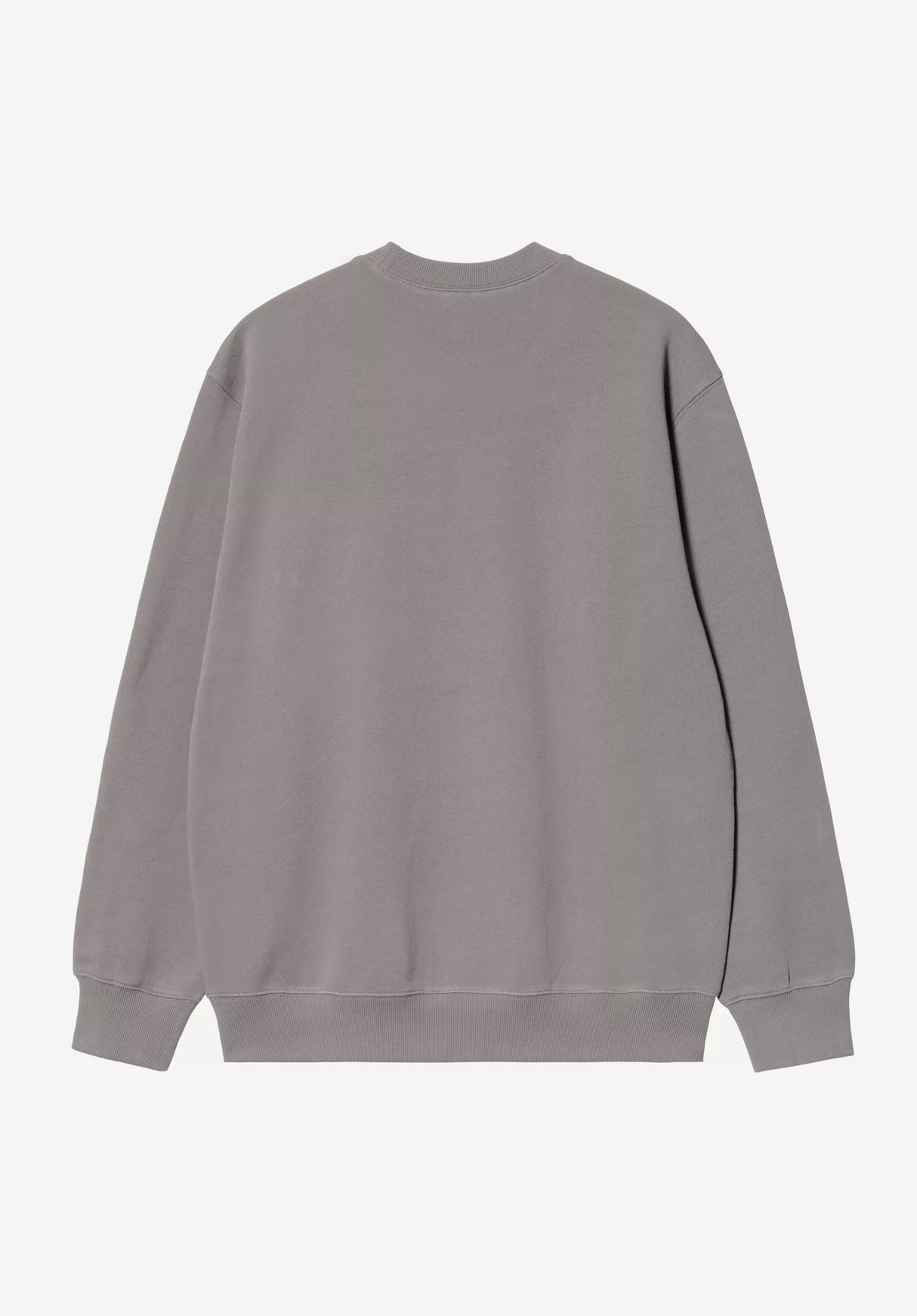Carhartt Sweatshirt shadygrey-darknavy Rueckenansicht