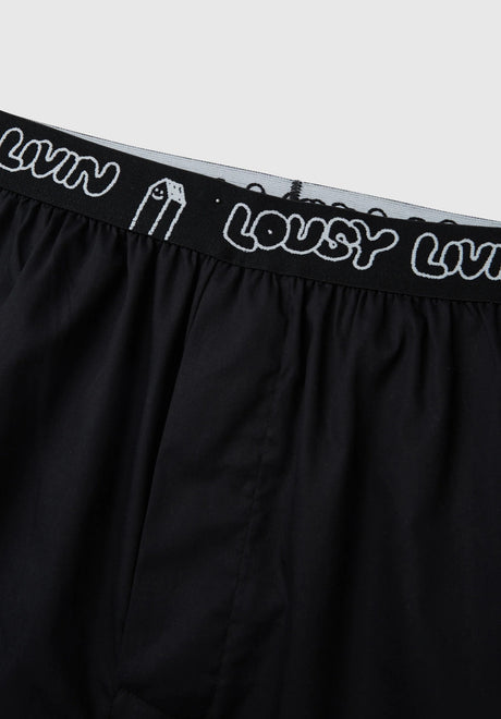 Boxerbrief 5er Pack black Rueckenansicht