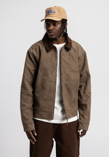 Adrik darkbrownwashed Rueckenansicht