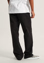Authentic Chino Straight Pant black Vorderansicht