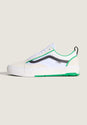 Skate Old Skool Wafflecup white-green Vorderansicht